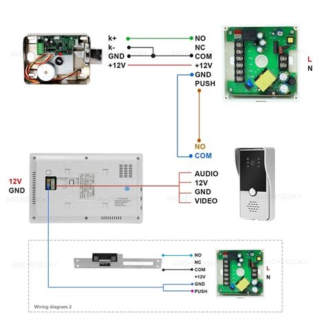 Doorbell Intercom Wiring Diagram