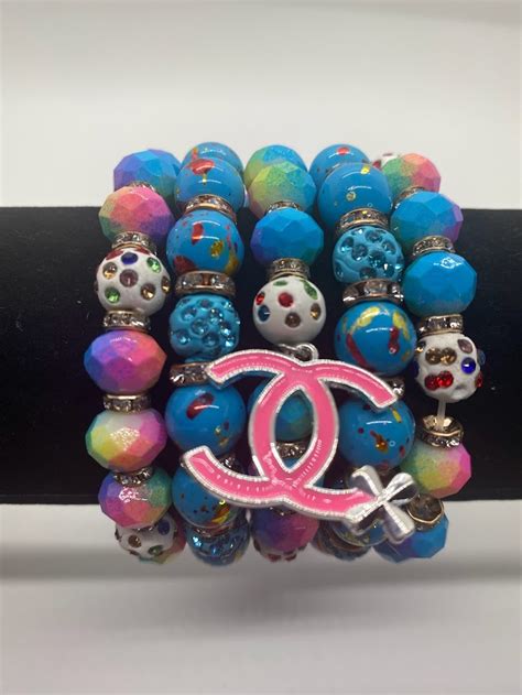 Beads With Charms #8 Bracelet 5-piece Set – Exquisites By MaRN'E