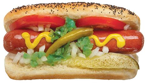 The 7 toppings of the Chicago hot dog