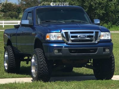 2007 Ford Ranger TIS 544v Rough Country Suspension Lift 5" | Custom Offsets