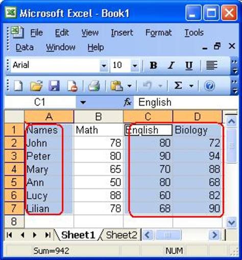 How to Create Charts in Microsoft Office Excel 2003 | HubPages