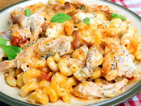 This chicken macaroni casserole is the perfect weeknight comfort dinner ...