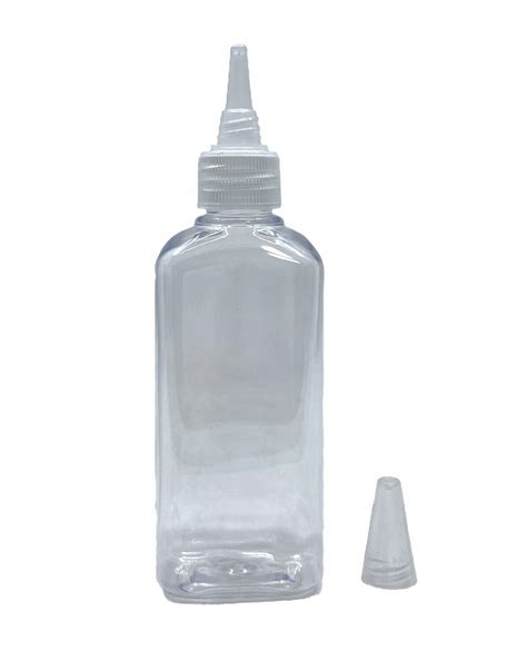 100ml Pet Plastic Bottle , Nozzle Cap