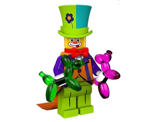 Party Clown Minifigures Series Party Lego Compatible Toy