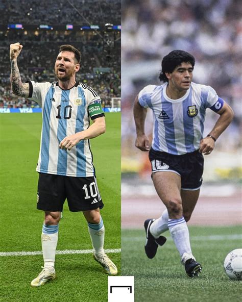 Lionel Messi has now scored as many World Cup goals as Diego Maradona 🤩 ...