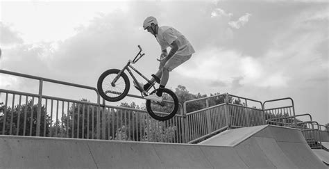 Man Performing Bmx Bike Tricks on Ramp · Free Stock Photo