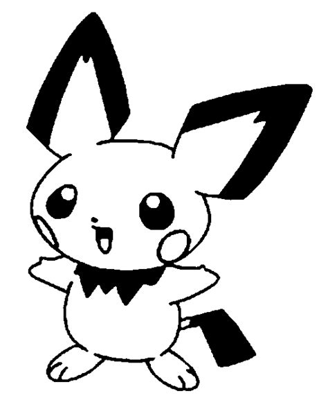 Coloring Pages Of Pichu