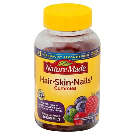 Nature Made Hair Skin Nails Adult Gummies - Shop Multivitamins at H-E-B