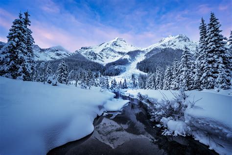 Canada Photography Report - Mountain Winter Landscape Photos | Photos ...