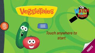 Watch and Find - VeggieTales Games and Video Clips - A Fingerprint Network App Review ...