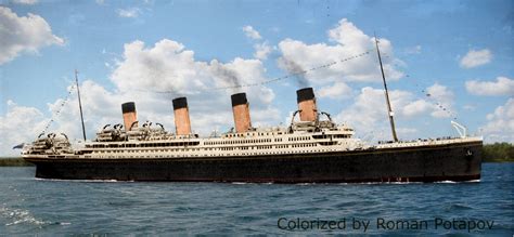 A Fantastic photo of what might have been. RMS Britannic sailing on her Maiden Voyage in an ...