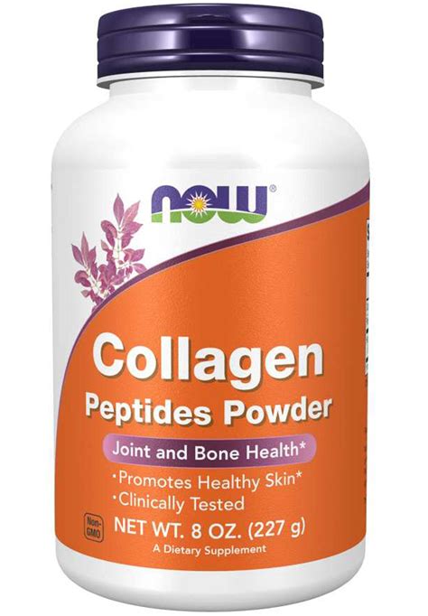 NOW Collagen Peptides Powder – Supplement First