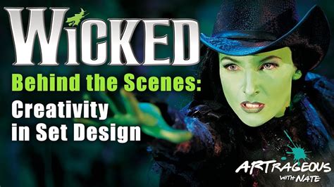 Behind the Scenes of Wicked SET DESIGN | Artrageous with Nate - YouTube