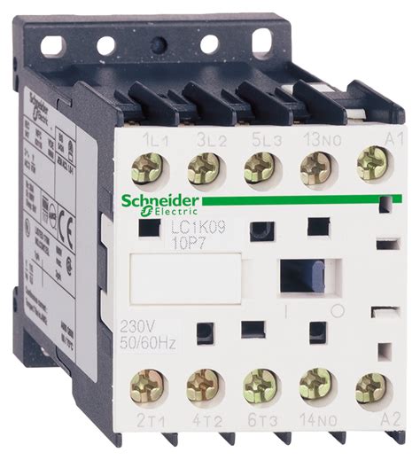 LC1K0910F7 - Schneider Electric - Contactor, 9 A, DIN Rail