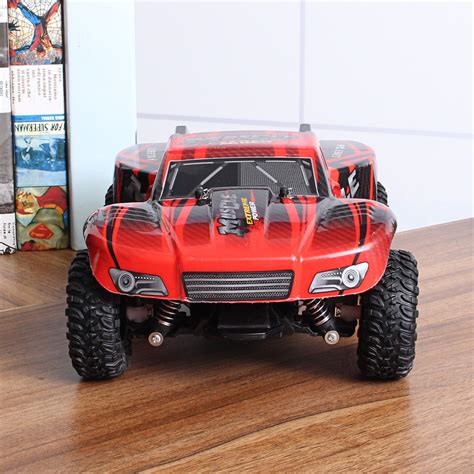 1/16 RC Car Truck Car 15KM/h 2.4G 4WD Partial Waterproof Brushed Short ...