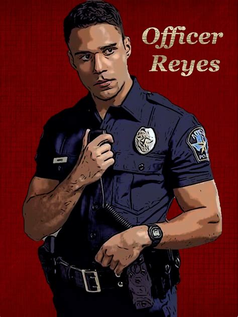 "Officer Carlos Reyes (911 Lone Star)" Sticker for Sale by itsechomusic ...