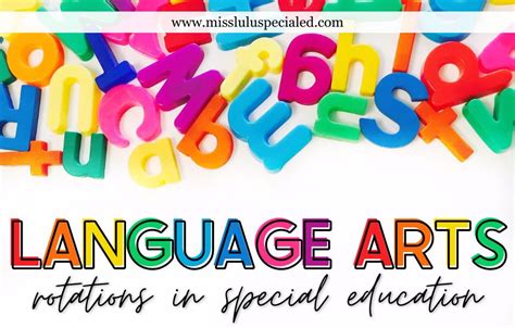 LANGUAGE ARTS ROTATIONS IN SPECIAL EDUCATION