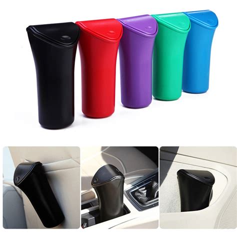 Delicate Cup-Shaped Car Holder Garbage Trash Can Garbage Rubbish ...