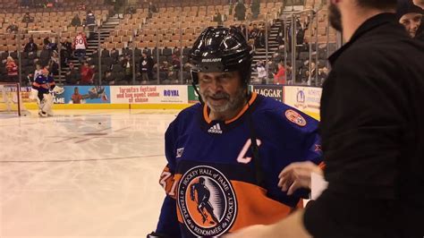 2018 NHL Hockey Hall of Fame Legends Classic Game on the ice and behind ...