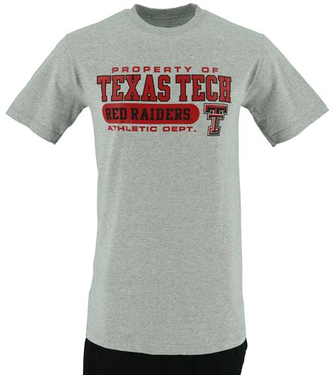 Texas Tech Men's Heather Grey T-Shirt - Shop Team Apparel at H-E-B