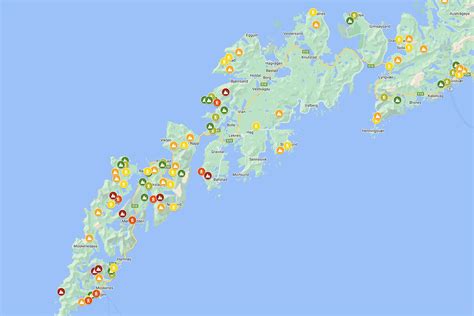 Lofoten Islands Map