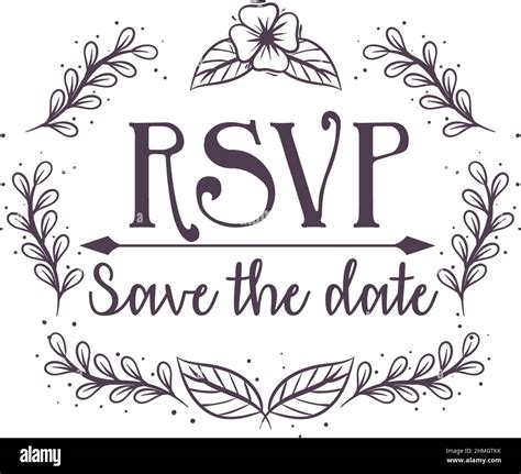 wedding invitation label Stock Vector Image & Art - Alamy