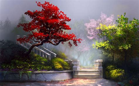 Enchanted Garden Wallpapers - Top Free Enchanted Garden Backgrounds ...