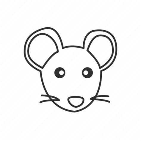 Animal, cute mouse, mice, mouse, mouse face, pet icon - Download on ...