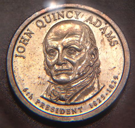 2008 John Quincy Adams dollar coin eyebrow error? | Coin Talk