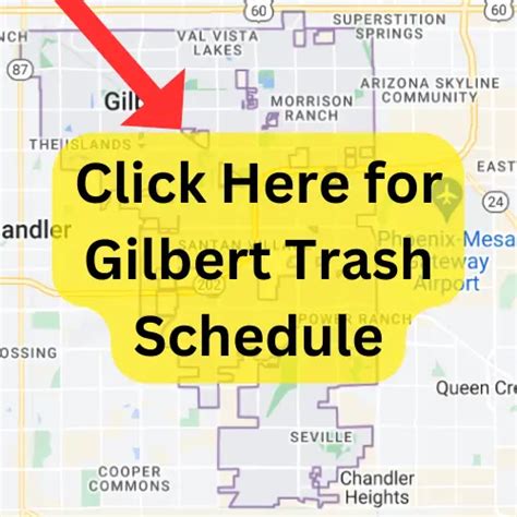 Gilbert Trash Schedule 2023 (Holidays, Bulk Pickup and Recycling)