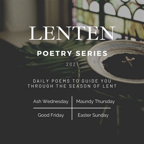 Lenten Poems