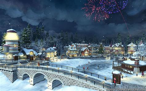 Christmas Village Scene Wallpapers - Top Free Christmas Village Scene Backgrounds - WallpaperAccess