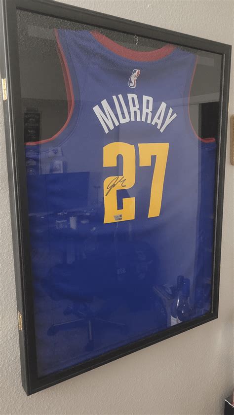 Got my new signed Murray jersey : r/denvernuggets