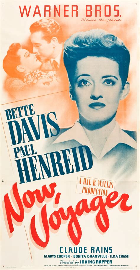 Now, Voyager (Warner Brothers, 1942). Three Sheet (41" X 81").. ... | Lot #83588 | Heritage Auctions