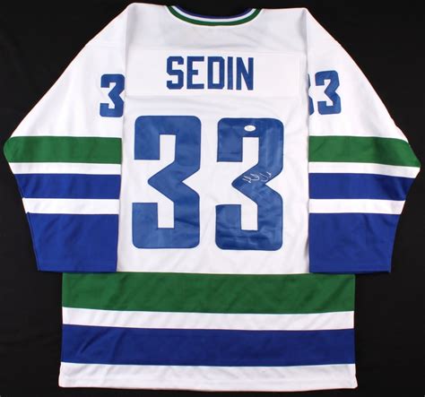 Henrik Sedin Signed Canucks Jersey (JSA COA) | Pristine Auction