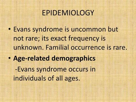 Evans syndrome