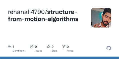 GitHub - rehanali4790/structure-from-motion-algorithms