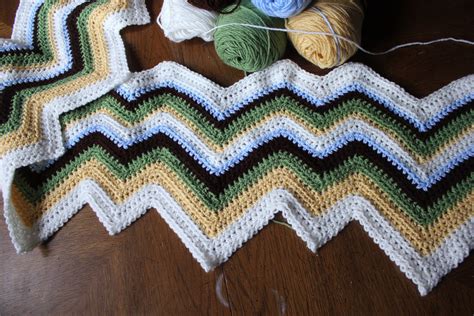 zigzag afghan pattern crochet blanket | Zig zag crochet, Afghan pattern, Crochet blanket