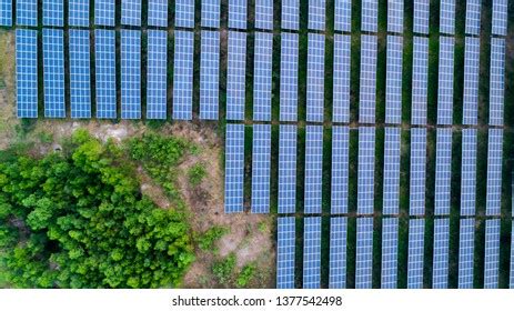 Aerial Photography Modern Largescale Photovoltaic Solar Stock Photo 1377542498 | Shutterstock