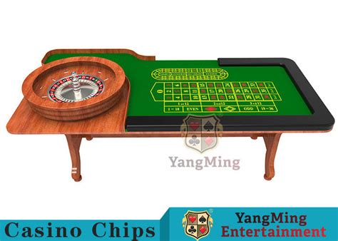 Wooden Collapsible Casino Card Table With Flame Retardant Tablecloth