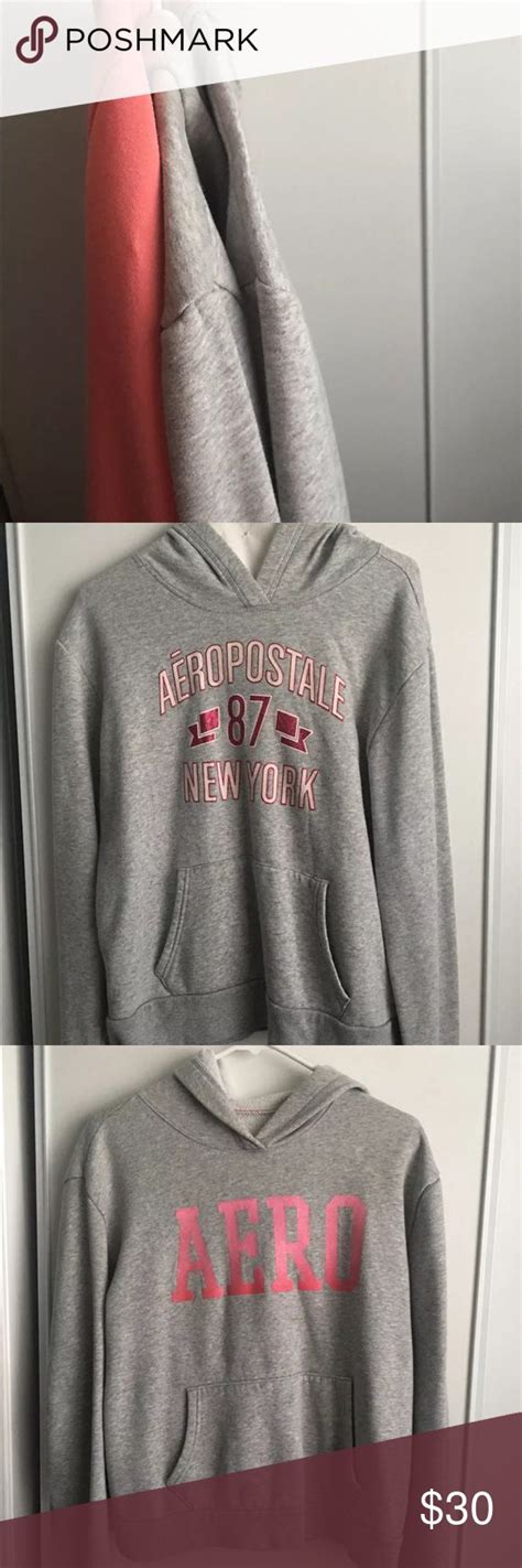 aeropostale hoodie bundle havent worn any in yearsss. pink: large grey ...