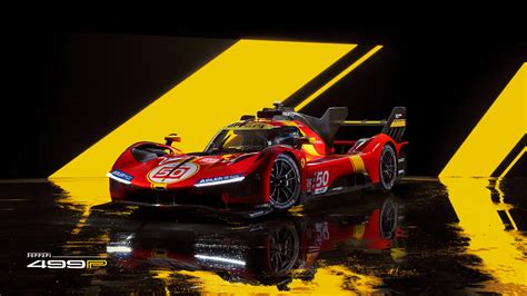 Ferrari Unveils 499P WEC Hypercar