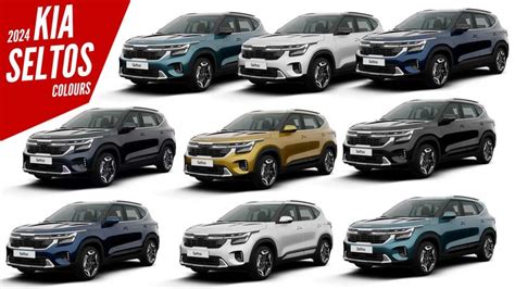 New 2024 Kia Seltos - All Color Options - Images