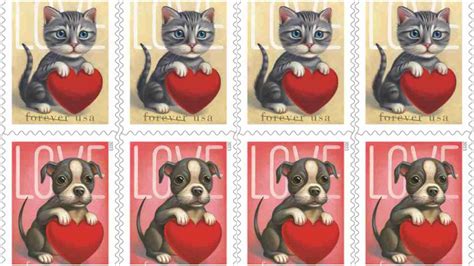 Puppy, kitten star on new Love stamps - Postal Times