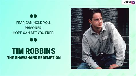 Hollywood News | 10 Beautiful Quotes of Tim Robbins From The Shawshank Redemption You Should ...