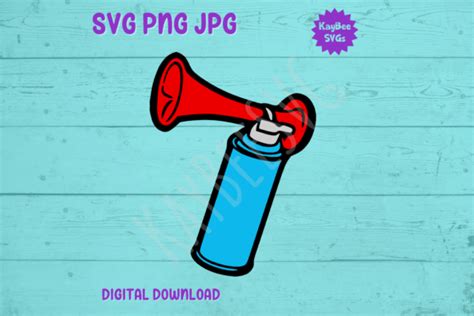 Air Horn SVG PNG JPG Digital Art Bundle Graphic by kaybeesvgs · Creative Fabrica