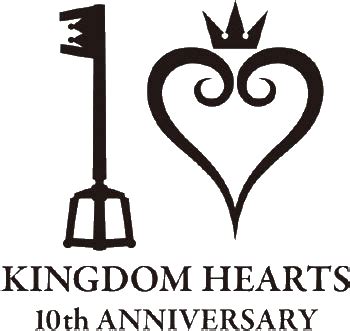 Kingdom Hearts 10th Anniversary Logo Transparent Kingdom - Kingdom ...