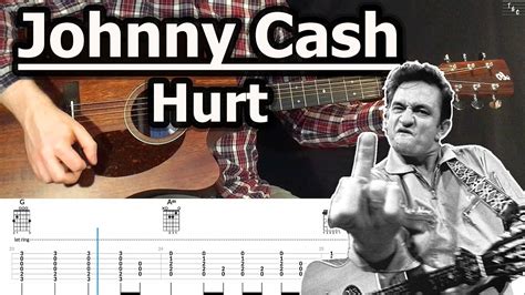 Johnny Cash - Hurt | Guitar Tabs Tutorial Chords - Chordify