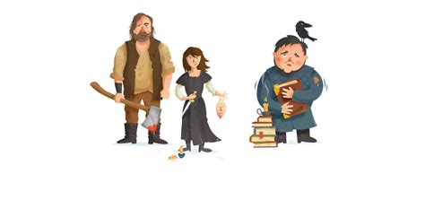 Characters of the Game of Thrones :: Behance