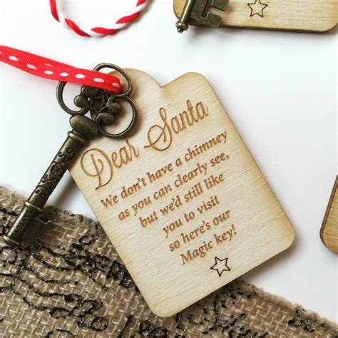 Santa's Magic Key By Design By Eleven | notonthehighstreet.com